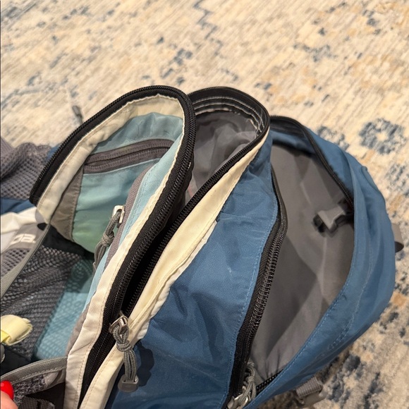 The North Face Blue and Gray Backpack - Picture 2 of 3